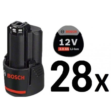 BOSCH 28x GBA 12V 3.0Ah PROFESSIONAL Akumulator 0602496012