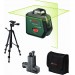 BOSCH PLL360-15G UNI Laser krzyżowy 360° + statyw + uchwyt 0603663K02