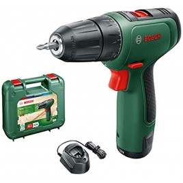 BOSCH EasyDrill 1200 Akumulatorowa, 2-biegowa wiertarko-wkrętarka (1x 1,5Ah) 06039D3006