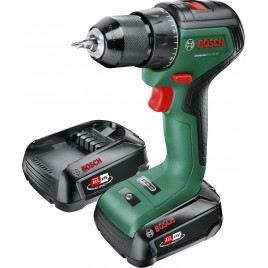 BOSCH UniversalDrill 18V-60 (2x 2,0Ah)+AL18V-20 Aku wiertarko-wkrętarka 06039D7002