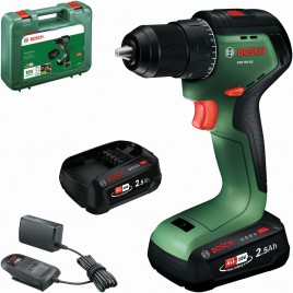 BOSCH PSR18V-60 Wiertarko-wkrętarka akumulatorowa, 2x2,5Ah, Walizka 06039D7202