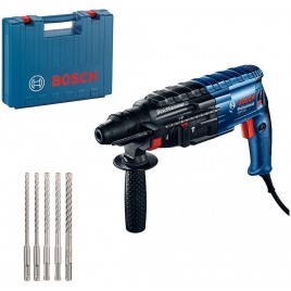 BOSCH Zestaw profesjonalny: Młot udarowo-obrotowy GBH 240 + zestaw SDS plus 0615990M99
