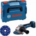 BOSCH GWS 18V-11 S PROFESSIONAL Akumulatorowa szlifierka kątowa, L-BOXX 0615A500FP
