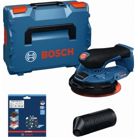 BOSCH GEX 18V-150-3 PROFESSIONAL Akumulatorowa szlifierka mimośrodowa, L-BOXX 0615A500GC