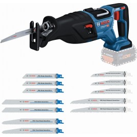 BOSCH GSA 18V-28 PROFESSIONAL + 25-częściowy zestaw brzeszczotów 0615V0003G