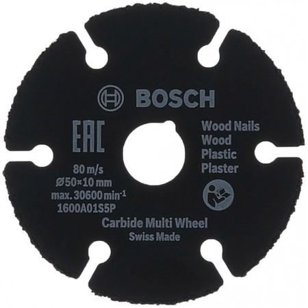 Bosch Tarcza tnąca Carbide Multi Wheel 1600A01S5X