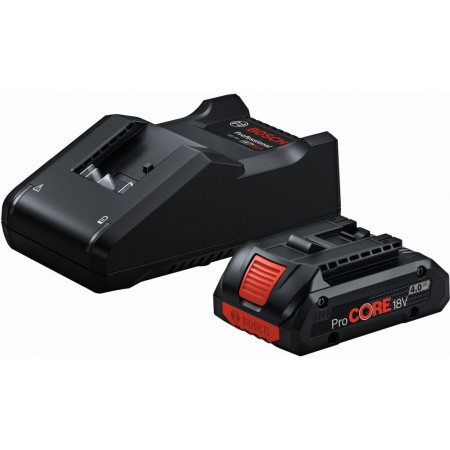 BOSCH ProCORE18V 4.0Ah + GAL 18V-40 PROFESSIONAL Zestaw startowy 1600A01U7U BOSCH ProCORE18V 4.0Ah + GAL 18V-40 PROFESSIONAL Zestaw startowy 1600A01U7U
