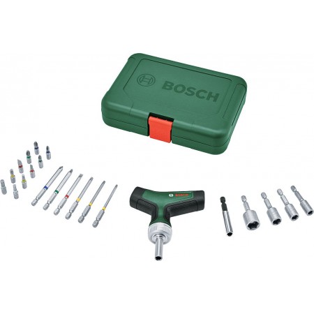 BOSCH Wkrętak z grzechotką (z rękojeścią typu T) 1600A02Z9T