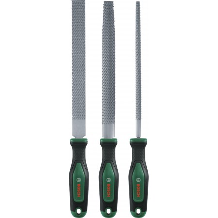 BOSCH Zestaw pilników 200 mm 3 szt. 1600A02ZB1