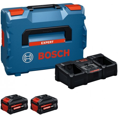 BOSCH EXPERT 2 akumulatory EXBA18V-80 + ładowarka EXAL18V2-320 Zestaw startowy 1600A0373X BOSCH EXPERT 2 akumulatory EXBA18V-80 + ładowarka EXAL18V2-320 Zestaw startowy 1600A0373X
