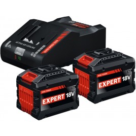 BOSCH Expert 2 akumulatory EXBA18V-150 + ładowarka EXAL18V-160 Zestaw startowy 1600A0373Z