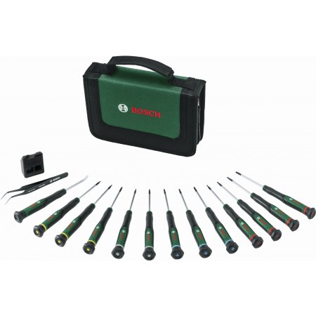 BOSCH Zestaw precyzyjnych wkrętaków 15 elementów 1600A039J4