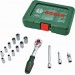 BOSCH 15-częściowy zestaw grzechotki 1/4” 1600A03EG1