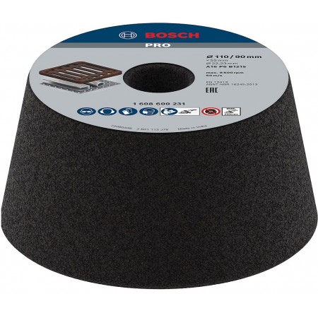 BOSCH Pokrywa szlifierska stożkowa do metalu PRO Metal Conical Cup Wheel 1608600231