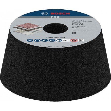 BOSCH Pokrywa szlifierska stożkowa do metalu PRO Metal Conical Cup Wheel 1608600239
