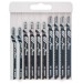 BOSCH 10-częściowy zestaw brzeszczotów do wyrzynarek Basic for Wood 2607010629