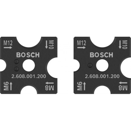 BOSCH Zestaw wykrojników PRO, M6, M8, M10, M12 2608001200