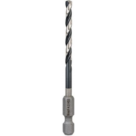 BOSCH Wiertło spiralne HSS 4,0 mm, z chwytem sześciokątnym 2608577052