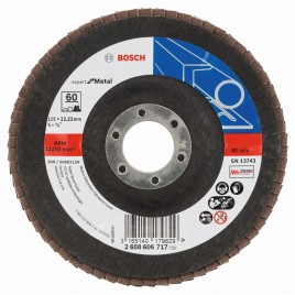 BOSCH Expert for Metal Listkowa tarcza szlifierska X551, 125x22,23mm, 60 2608606717
