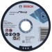 BOSCH Standard for Metal Straight Cutting Disc 115 mm, 22.23 mm 2608619767