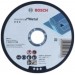 BOSCH Standard for Metal Straight Cutting Disc 125 mm, 22.23 mm 2608619768