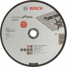 BOSCH Korundowa tarcza PRO Stainless Steel and Metal, 230 × 1,9 × 22,23 mm 2608619773