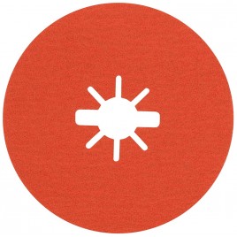 BOSCH Tarcza fibrowa EXPERT R782 Prisma Ceramic X-LOCK Fibre Disc 125 mm,G80 2608621826