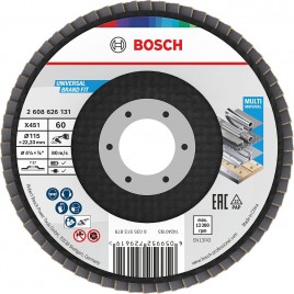 BOSCH Tarcza listkowa X451, 115 × 22,23 mm, G60, T27 2608626131