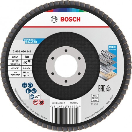 BOSCH Tarcza listkowa X451, 125 × 22,23 mm, G80, T29 2608626141