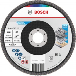 BOSCH Tarcza listkowa X451, 150 × 22,23 mm, G80, T29 2608626155