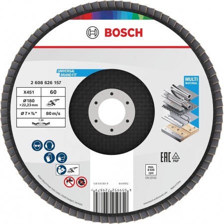BOSCH Tarcza listkowa X451, 180 × 22,23 mm, G60, T29 2608626157