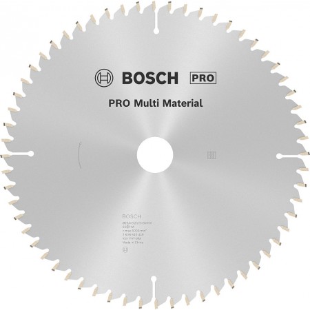 BOSCH Tarcza pilarska PRO Multi Material, 254 × 3,2 × 30 mm 2608640449