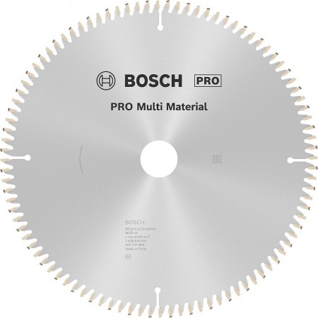 BOSCH Tarcza pilarska PRO Multi Material, 254 × 3,2 × 30 mm, T96 2608640451