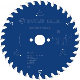 BOSCH Tarcza pilarska EXPERT Wood, 150 × 2,6 / 1,6 × 20 mm, T36 2608644012