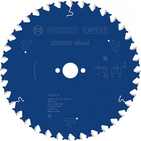 BOSCH Tarcza pilarska Expert for Wood 180 × 2,6/1,6 × 30 mm, T24 2608644032