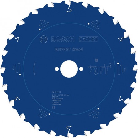 BOSCH Tarcza pilarska Expert for Wood 237 × 2,5/1,8 × 30 mm, T24 2608644067