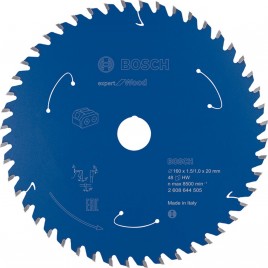 BOSCH Ostrze do piły tarczowej bezprzewodowej Expert for Wood 160x20x1,5/1x48T 2608644505