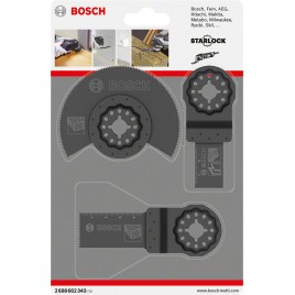 Bosch StarLock 3 częściowy zestaw do narzędzia wielofunkcyjnego 2608662343