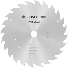BOSCH Tarcza pilarska PRO Wood cordless Circular Saw Blade 140x12,7x1,5/1,0x24T 2608837670