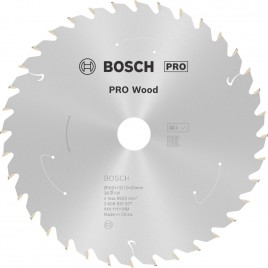 BOSCH Tarcza pilarska PRO Wood cordless 160x20/15,875x1,5/1,0x36T 2608837677