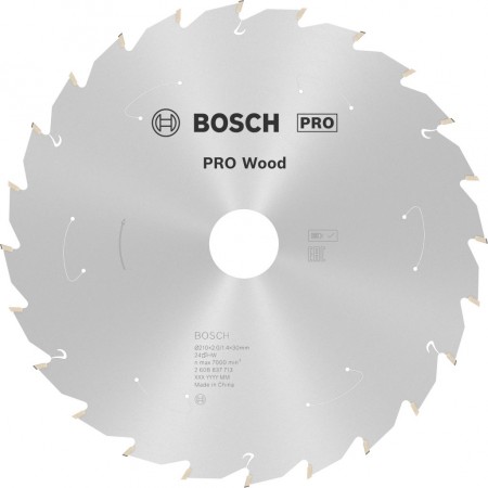 BOSCH Tarcza pilarska PRO Wood cordless 210x30x1,7/1,2x24T 2608837713