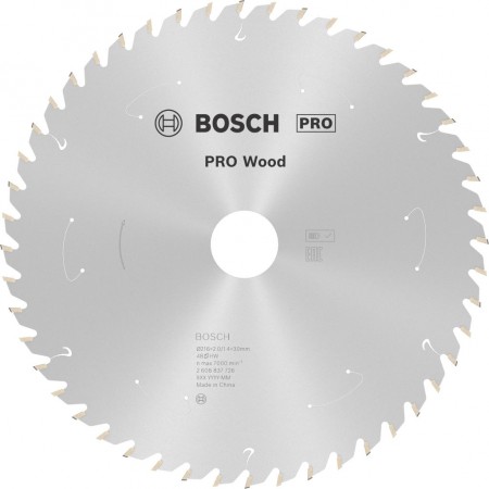 BOSCH Tarcza pilarska PRO Wood cordless 216x30x1,7/1,2x48T 2608837726