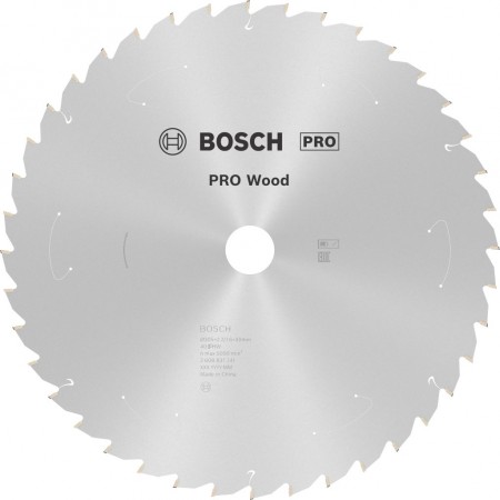 BOSCH Tarcza pilarska PRO Wood cordless 305x30x2,2/1,6x40T 2608837741