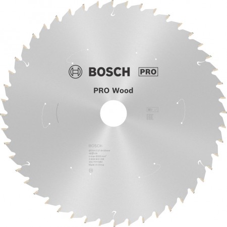 BOSCH Tarcza pilarska PRO Wood cordless 254X2.2/1.6X30X48T 2608842239