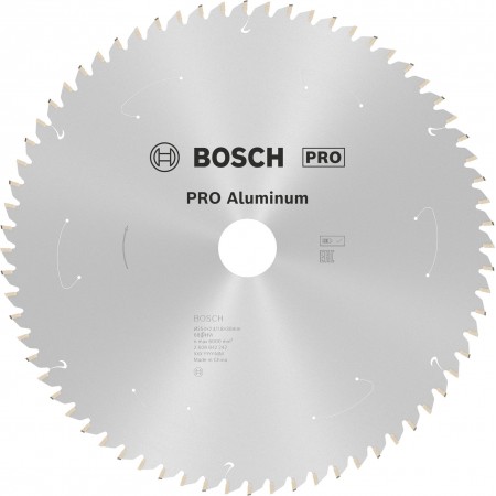 BOSCH PRO Aluminium cordless Circular Saw Blade 254 × 2,4 × 30 mm 2608842242