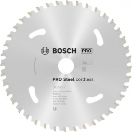 BOSCH Tarcza pilarska PRO Steel cordless, 165 × 1,6 × 20 mm 2608846858