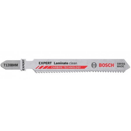 BOSCH Brzeszczot do wyrzynarki EXPERT 'Laminate Clean' T128 BHM, 3 szt. 2608900542