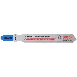 BOSCH Brzeszczot do wyrzynarek T 118 AHM EXPERT 'Stainless Steel' 3 szt. 2608900561