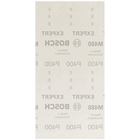 BOSCH Siatka szlifierska EXPERT M480 115 x 230 mm, G 400, 10 szt. 2608900769
