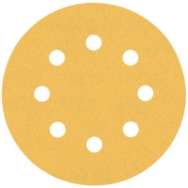 BOSCH Papier ścierny EXPERT C470 z 8 otworami, 115 mm, G 120, 5 szt. 2608900797